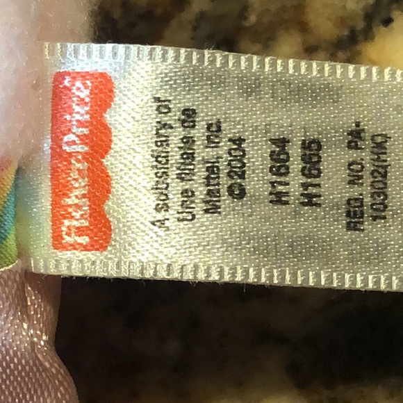 FISHER PRICE H1664 FLUTTER BYE DOLL Security Blanket Plush Toy - Picture 4 of 8